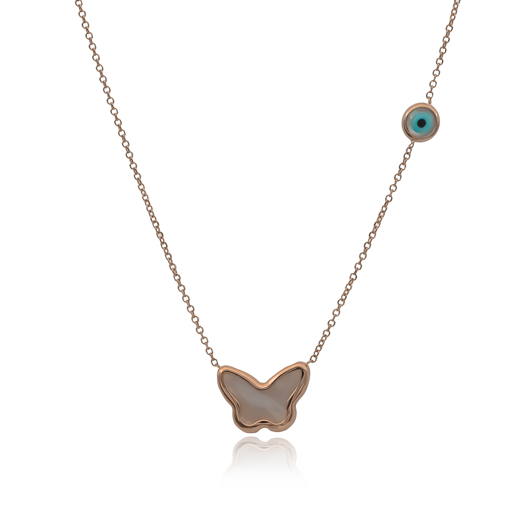 Mother of Pearl Butterfly Necklace – Pavé The Way® with Philanthropy Is  Beautiful®